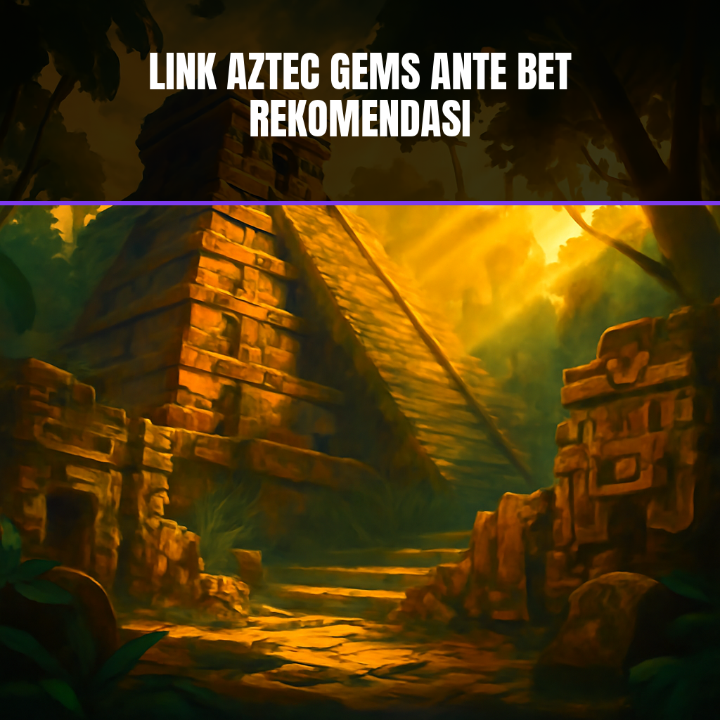 link aztec gems dengan ilustrasi kuil aztek
